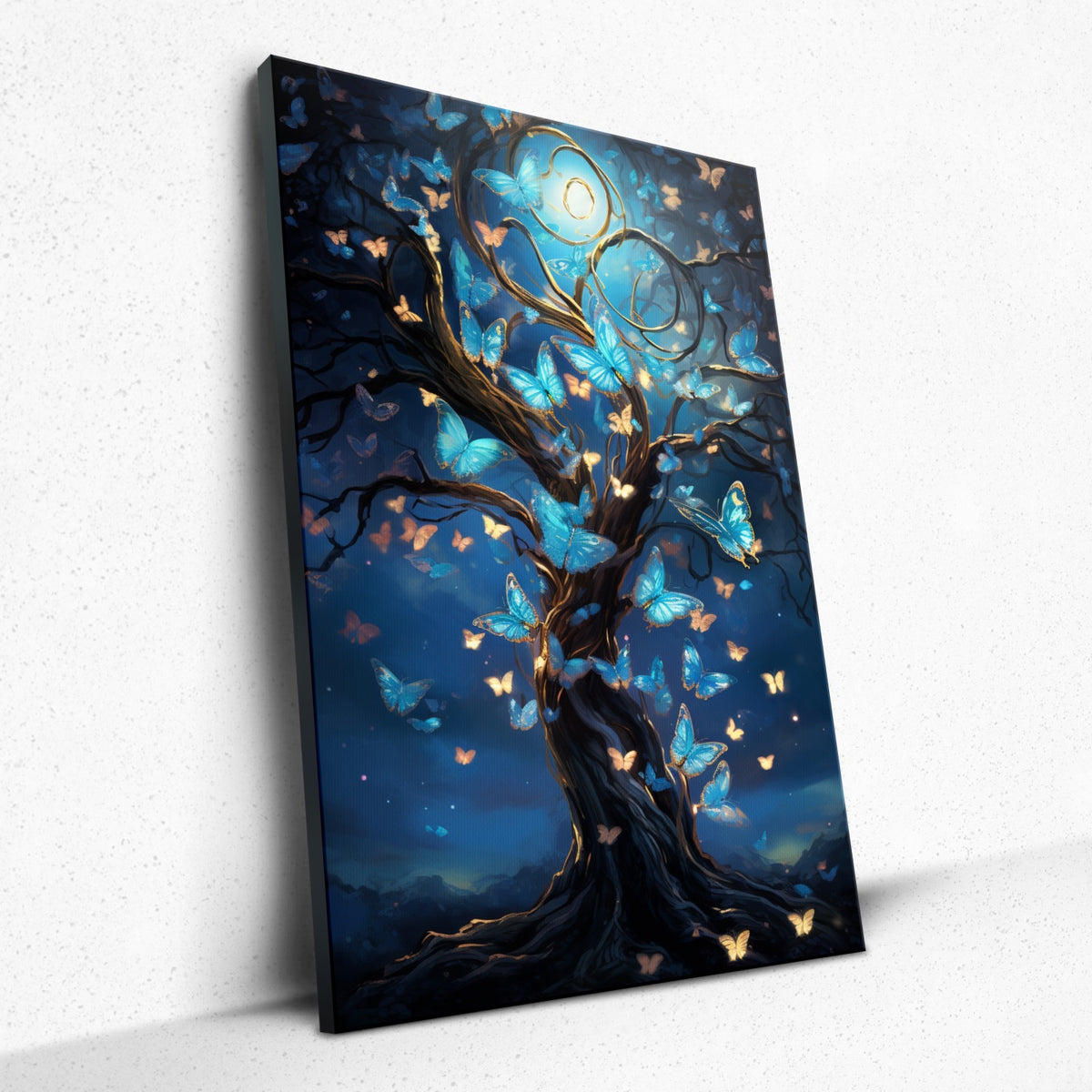 Canvas Print of Windows of Enchantment (Front View)