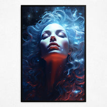 Load image into Gallery viewer, Blue Luminance - Framed