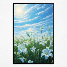 Load image into Gallery viewer, Celestial Lilies - Framed