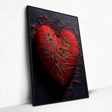 Load image into Gallery viewer, Threads of Renewal: A Healed Heart - Framed