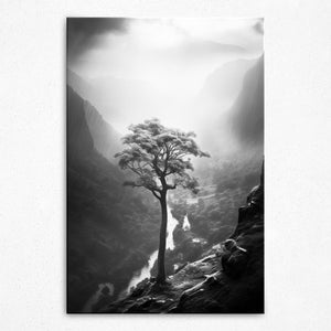 Misty Solitude - Canvas