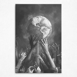 Earth's Grasp - Canvas