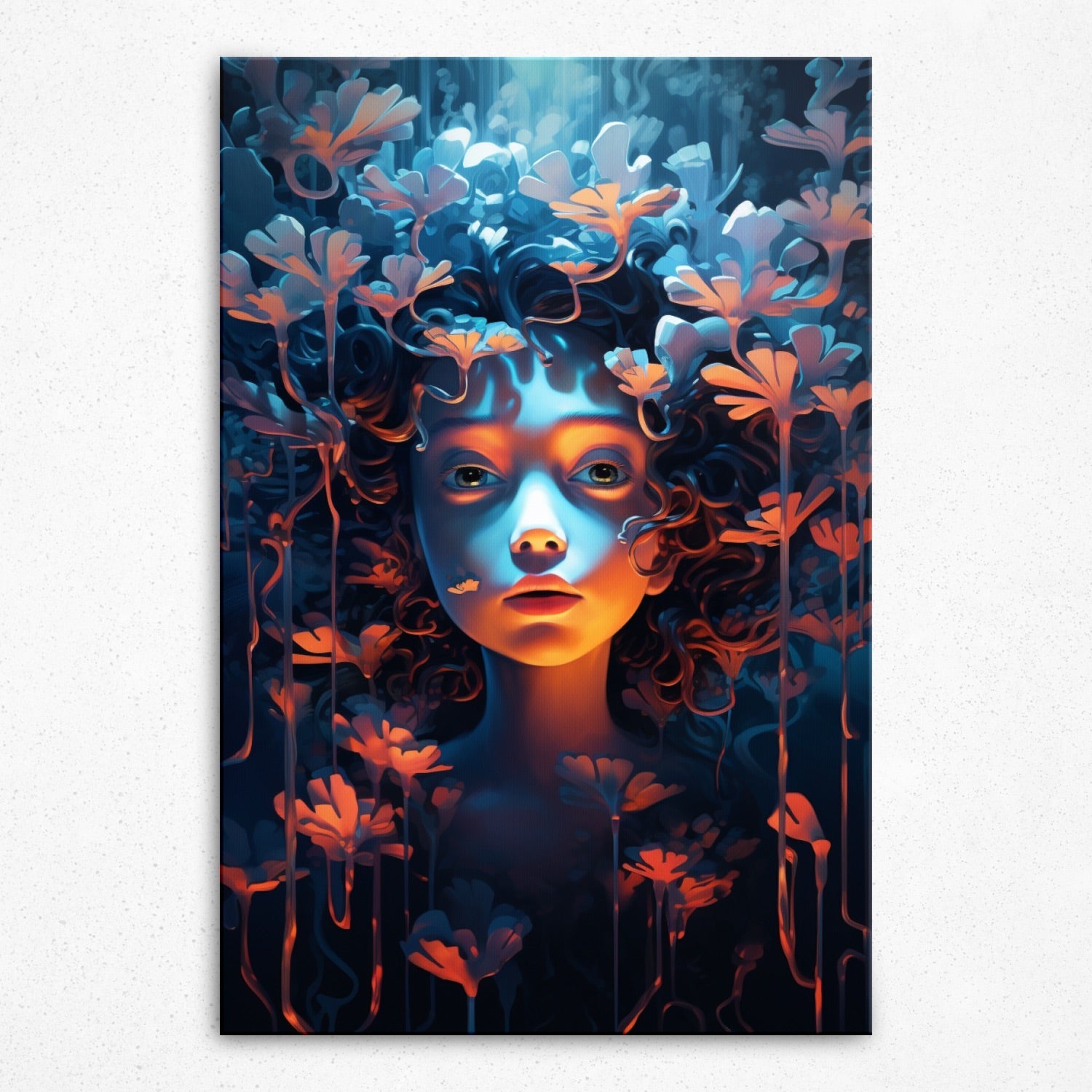 Enchanted Petals - Canvas