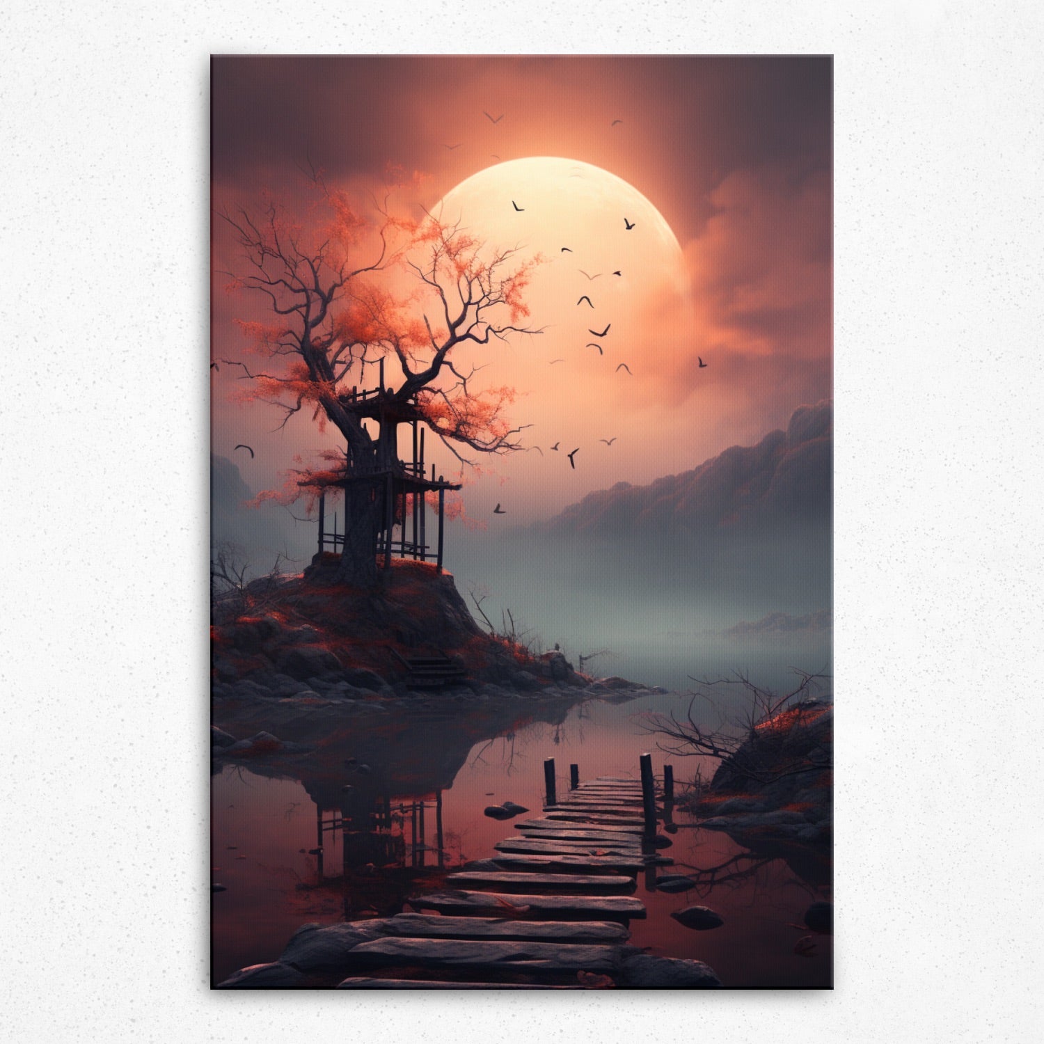 Serenade of Eternal Twilight - Canvas