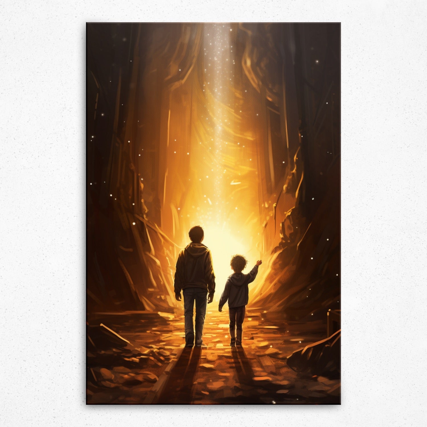 Adventures Unveiled - Canvas