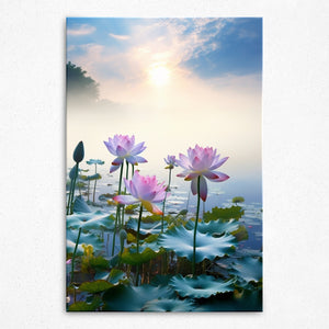 Celestial Blooms - Canvas