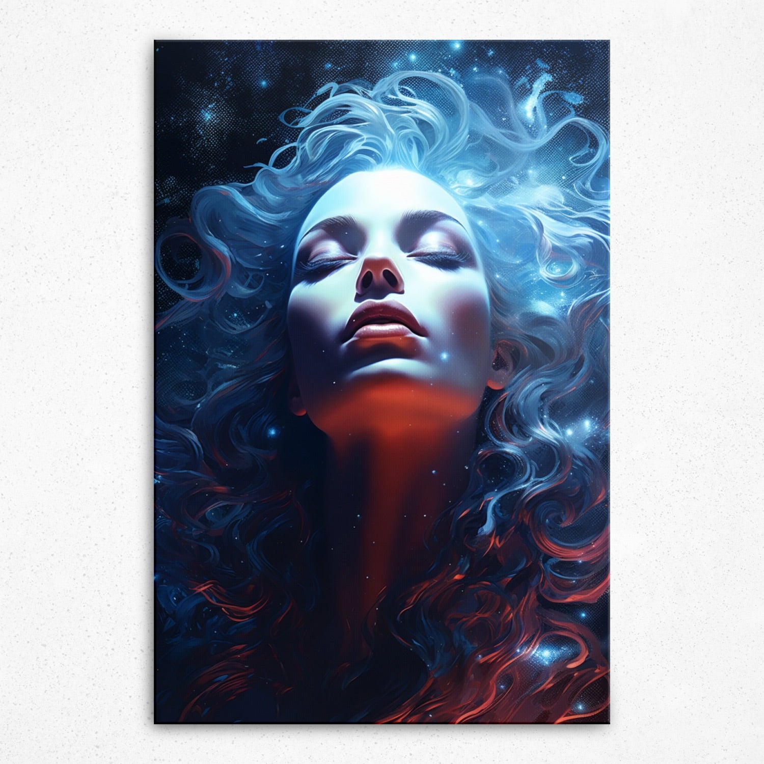 Blue Luminance - Canvas