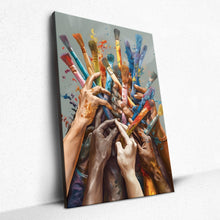 Load image into Gallery viewer, Brushstroke Symphony - Canvas
