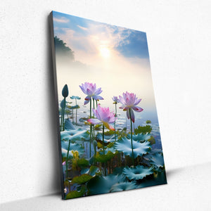 Celestial Blooms - Canvas