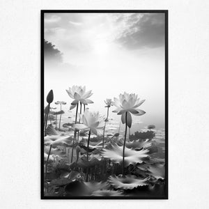 Celestial Blooms - Framed