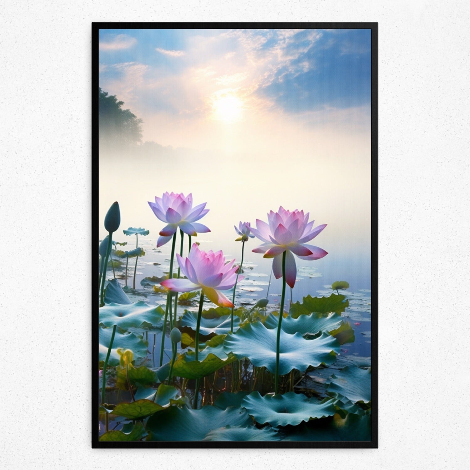 Celestial Blooms - Framed