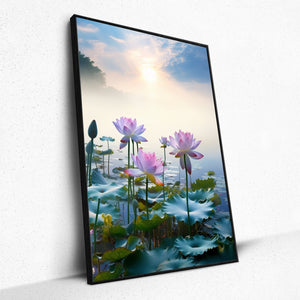 Celestial Blooms - Framed