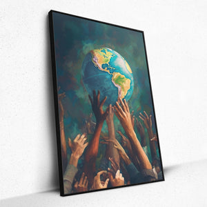 Earth's Grasp - Framed