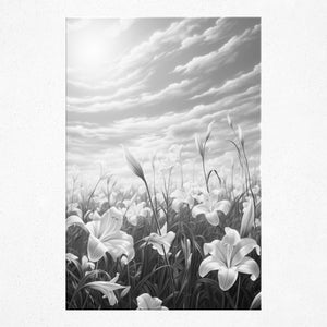 Celestial Lilies - Poster