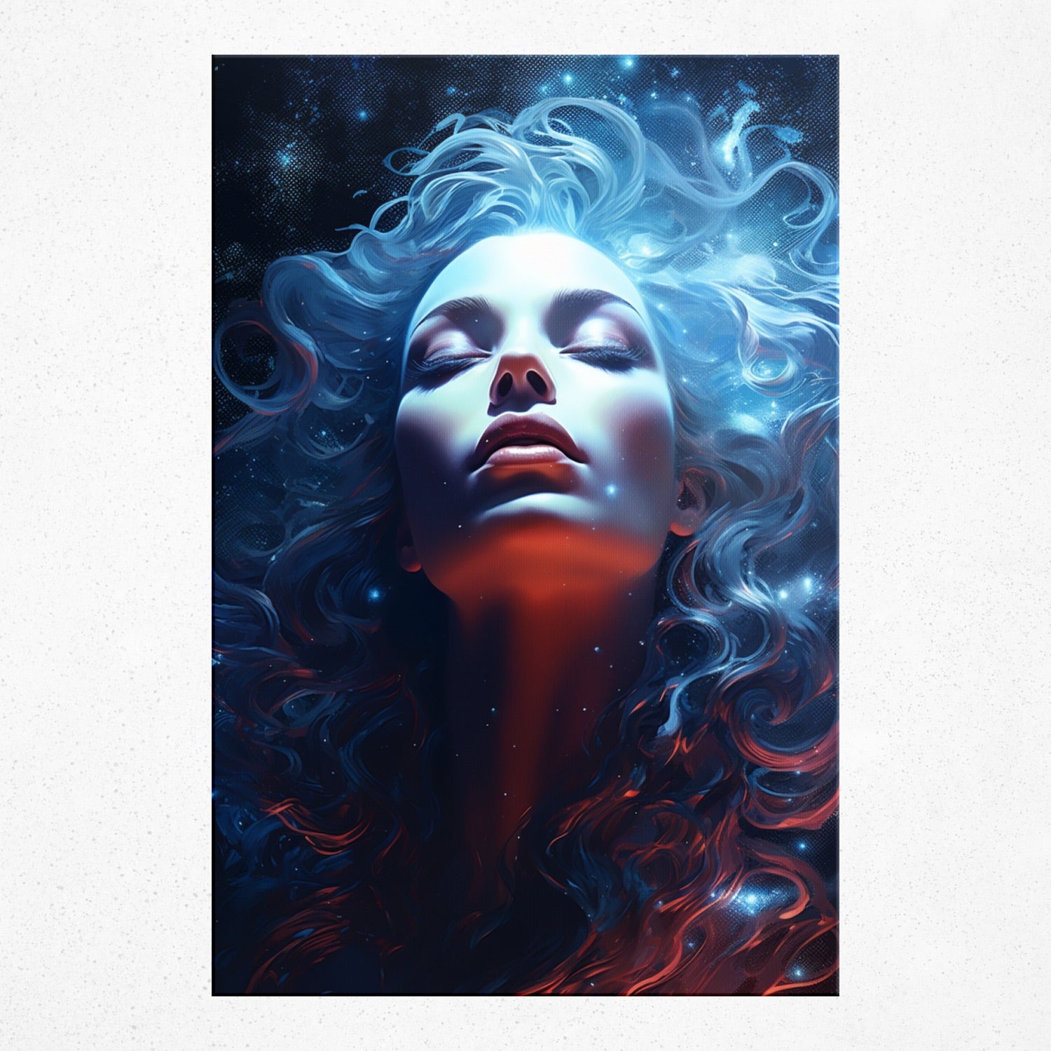 Blue Luminance - Poster