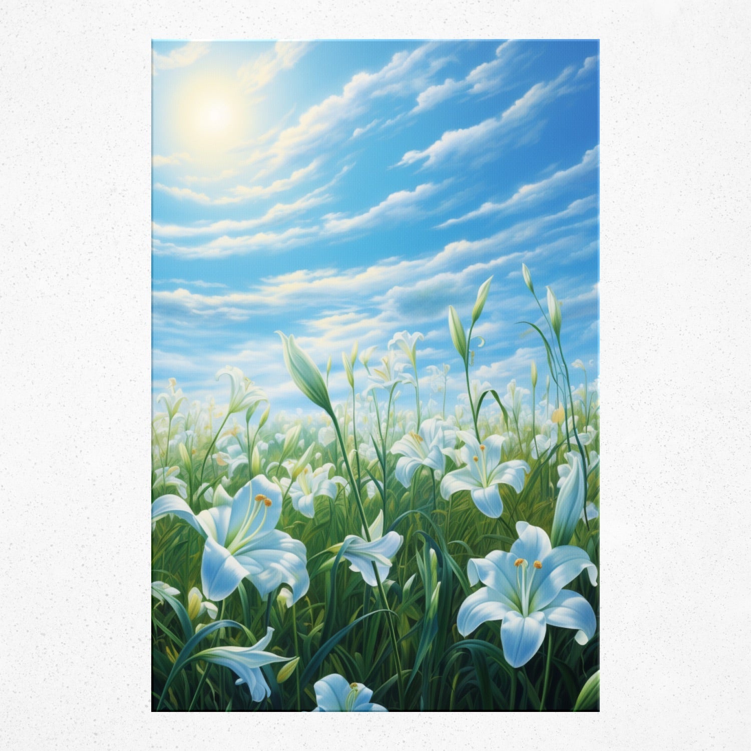 Celestial Lilies - Poster